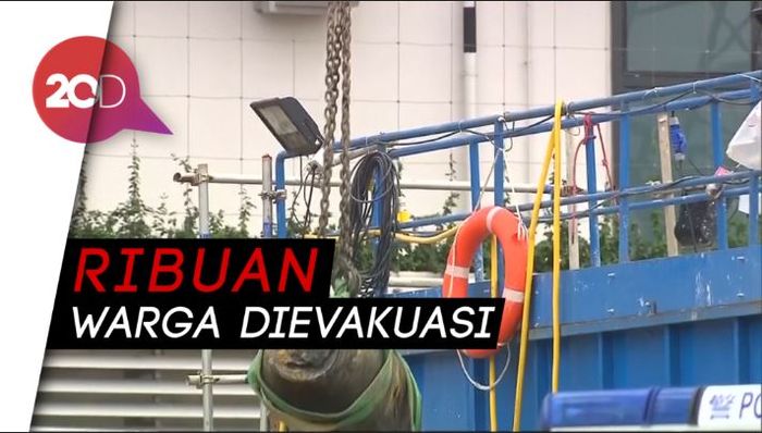 Geger Penemuan Bom Perang Dunia II di Hong Kong