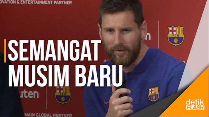 Messi Antusias Sambut Pelatih Baru Barca