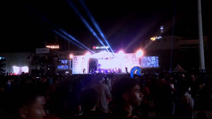 Wow! Ribuan Pengunjung Padati Puncak Acara Biznet Festival 
