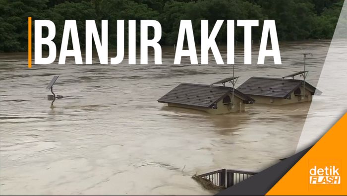 25 Ribu Warga Jepang Dievakuasi Akibat Banjir