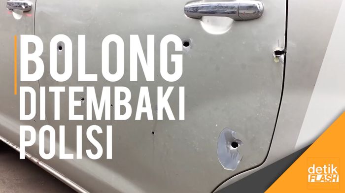 Melihat Mobil Penyelundup 1 Ton Sabu yang Ditembaki Polisi