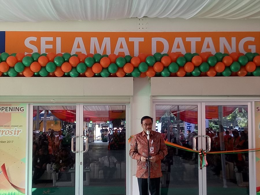 Resmikan JakGrosir, Djarot: Ini untuk Lindungi Pedagang Kecil