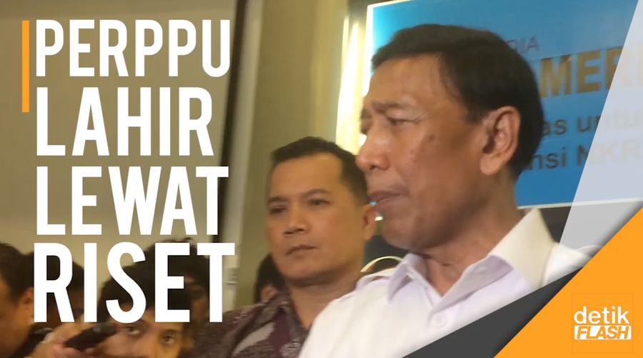 Ada Ormas Tolak Perppu, Wiranto: Silakan Tempuh Jalur Hukum