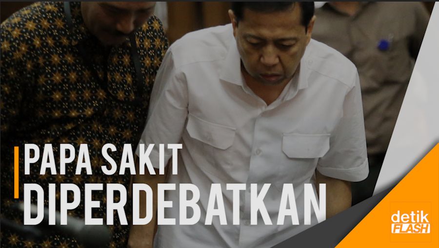 Pengacara Novanto: Dia Itu Sakit, Kok Hukumannya Bisa Diberatkan?