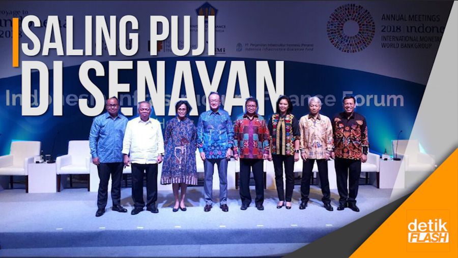 Panggung Reuni Sri Mulyani dengan Mantan Bos