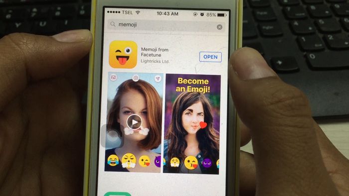 Cara Membuat Emoji dari Wajah Sendiri
