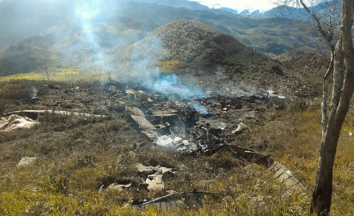 Hercules yang Jatuh di Wamena Angkut Semen 12 Ton
