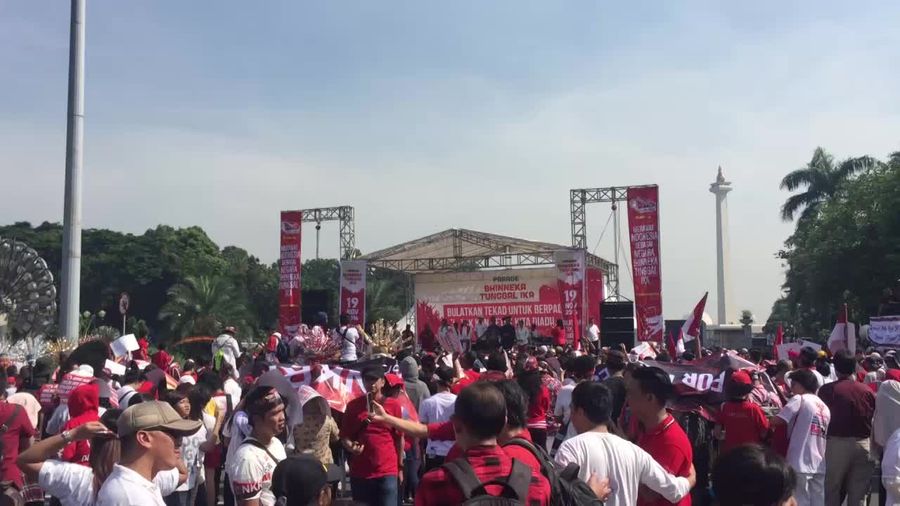 Meriahnya Peringatan Bhinneka Tunggal Ika