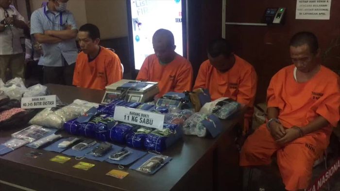 BNN Sikat Kurir Narkoba Internasional Sindikat Lapas
