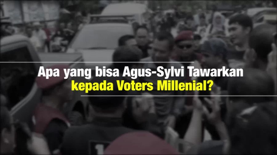 Blak-blakan: Janji Agus Sylvi kepada Voters Millenial