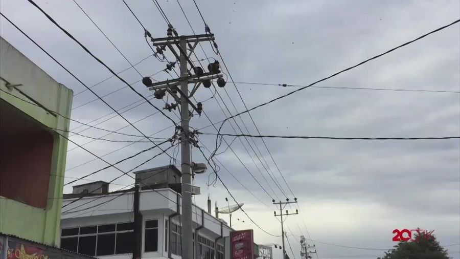 Suasana Pasar Meureudu Saat Kembali Diguncang Gempa
