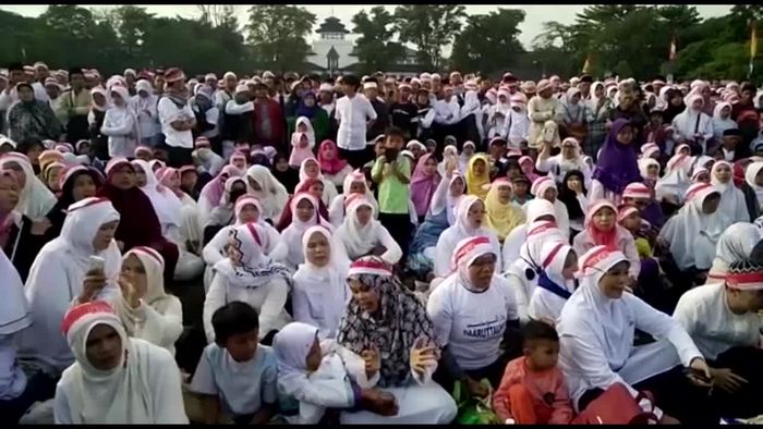 Ramainya Gerakan 1212 di Bandung