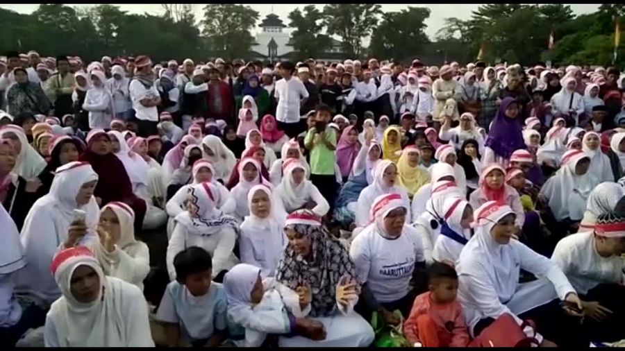 Ramainya Gerakan 1212 di Bandung