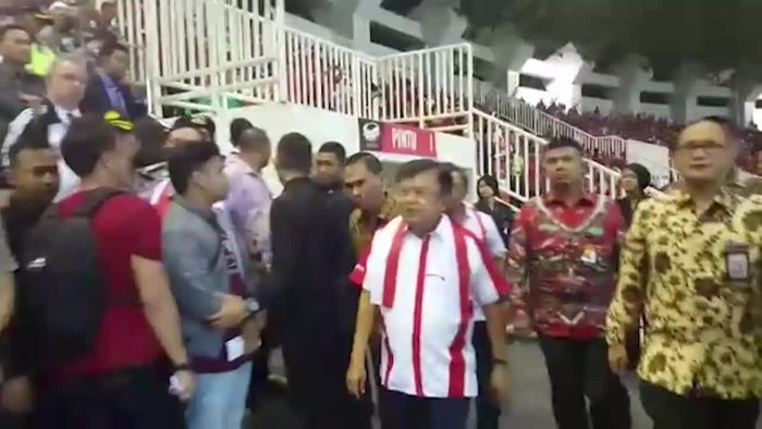 Wapres JK Apresiasi Perjuangan Skuat Garuda