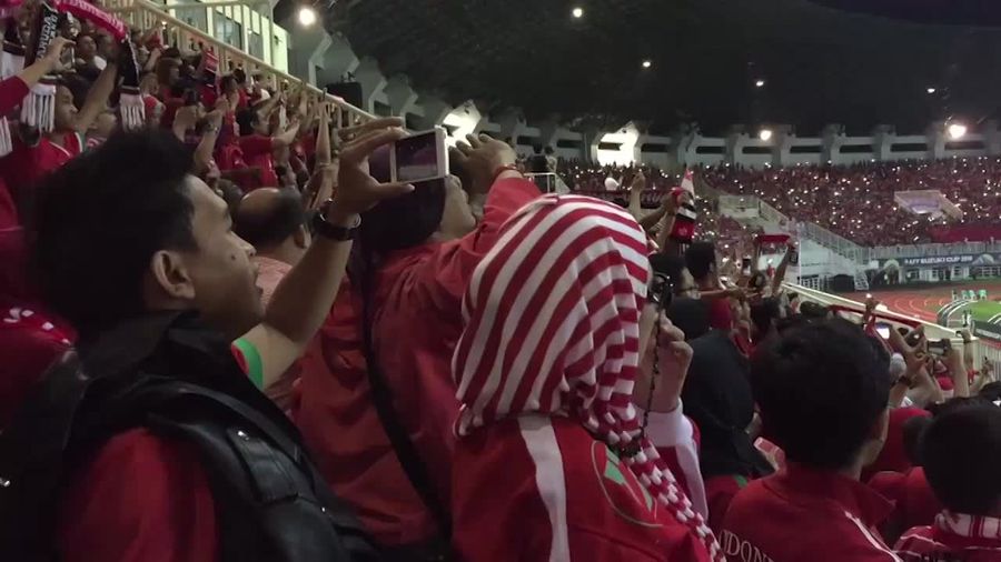 Luapan Kegembiraan Timnas Indonesia