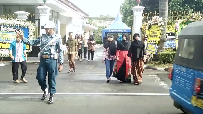 Suasana Rumah Duka Laksdya TNI Arie Henrycus