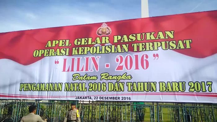 Hadapi Natal dan Tahun Baru, 155.000 Personel Keamanan Diterjunkan