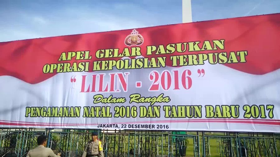 Hadapi Natal dan Tahun Baru, 155.000 Personel Keamanan Diterjunkan