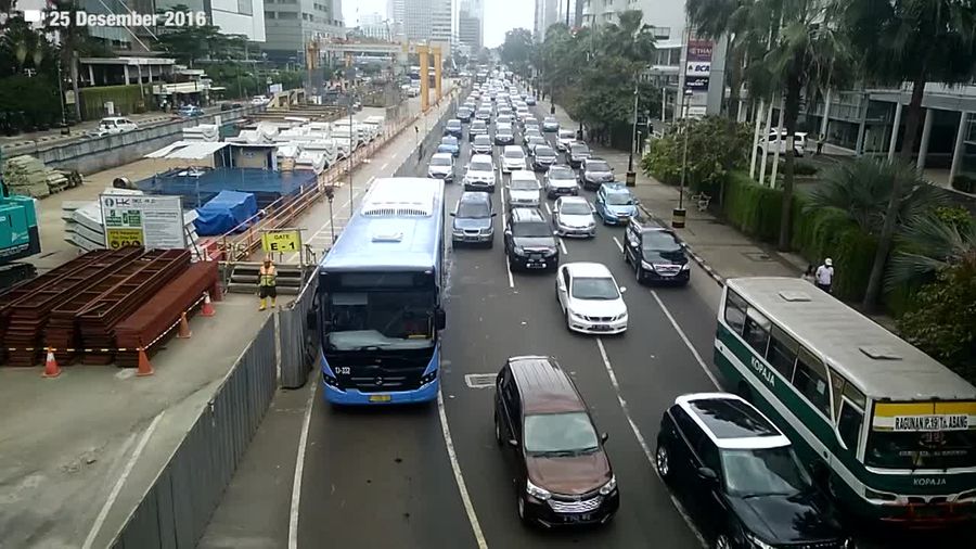 Libur Natal, Jakarta Tetap Ramai