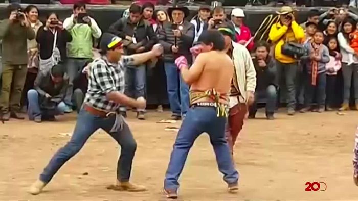 Takanakuy, Rayakan Natal dengan Adu Jotos