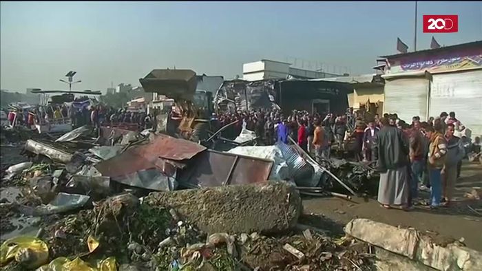 ISIS Klaim Bom Mobil di Pasar Baghdad, 13 Tewas
