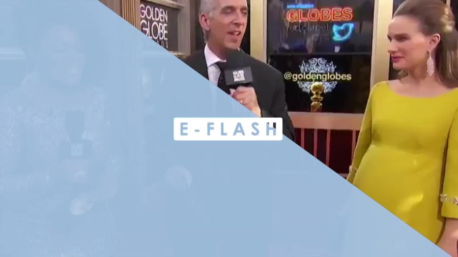 Berbadan Dua, Natalie Portman Tetap Cantik di Golden Globes