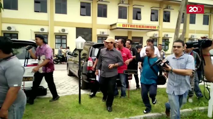 Ini Bupati Katingan Setelah Diperiksa Polda Kalteng