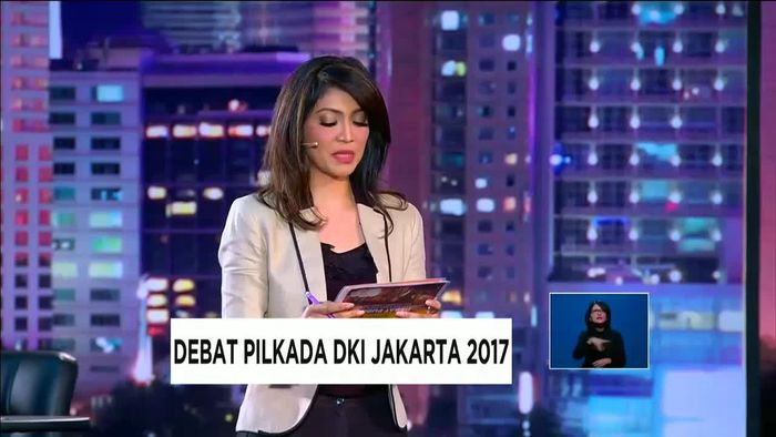 Pesona Ira Koesno yang Curi Perhatian di Debat Pilgub