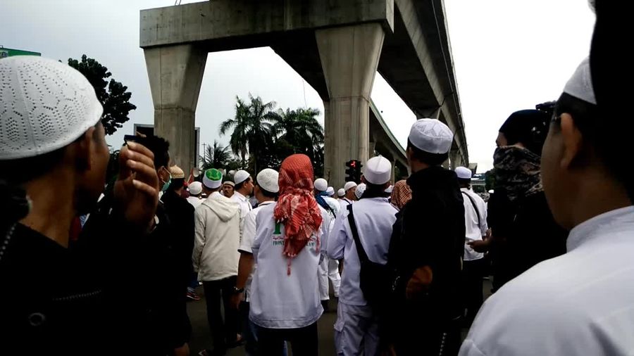 Waduh, Demonstran FPI Ada yang Pingsan