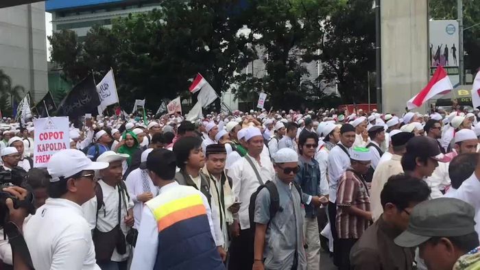 Demo FPI di Mabes Polri Selesai
