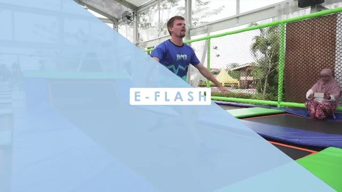 Olahraga dengan Trampolin, Cara Asyik Bakar Kalori