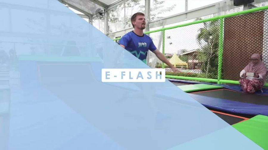 Olahraga dengan Trampolin, Cara Asyik Bakar Kalori