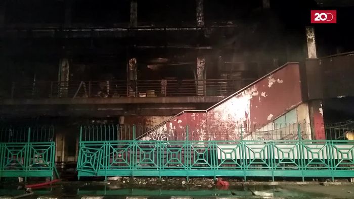 Kapan Kebakaran Pasar Senen Ditargetkan Padam?