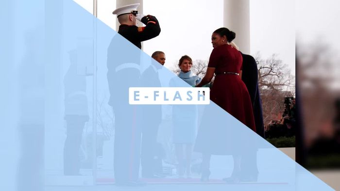 Meme-meme Lucu Wajah Michelle Obama di Pelantikan Donald Trump