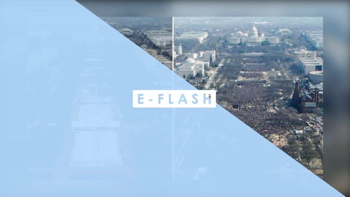 Foto Massa Pelantikan Kalah Banyak, Trump Meradang