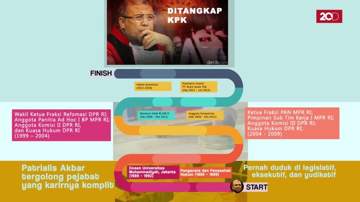Patrialis Akbar, Pakar Hukum yang Tersandung Hukum