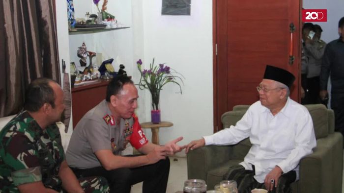 Kunjungan Tokoh ke Rumah Maruf Amin Terkait Ahok?