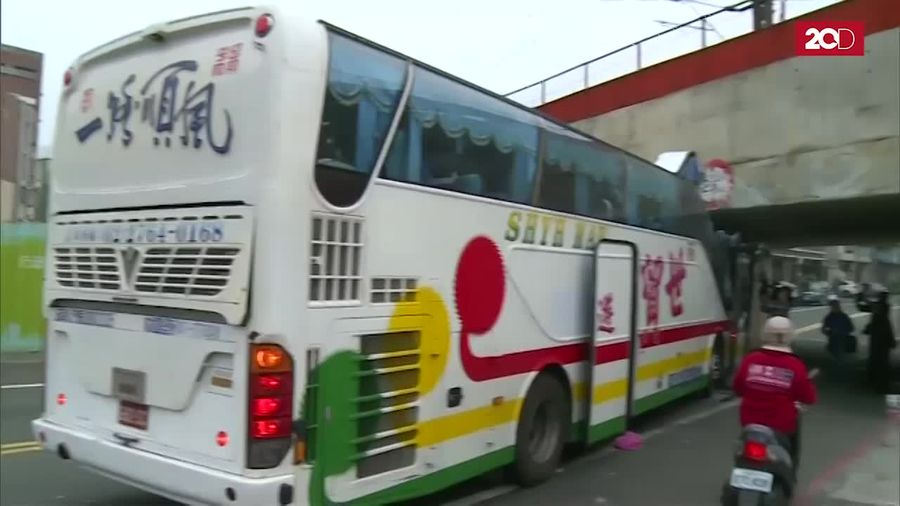 Puluhan Wisatawan China Terluka, Saat Bus Kecelakaan  di Taiwan