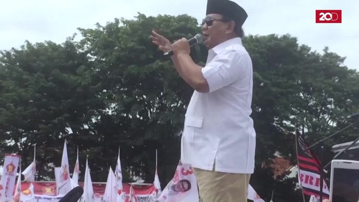 Prabowo: Jika Ingin Saya Jadi Presiden, Menangkan Anies-Sandi 