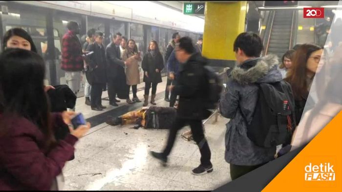 Kebakaran MRT di Hong Kong