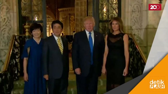 Kala Trump-Abe Main Golf dan Dinner Bersama