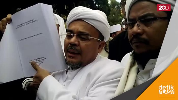 Setelah Dua Kali Mangkir, Habib Rizieq Penuhi Panggilan Polda Jabar