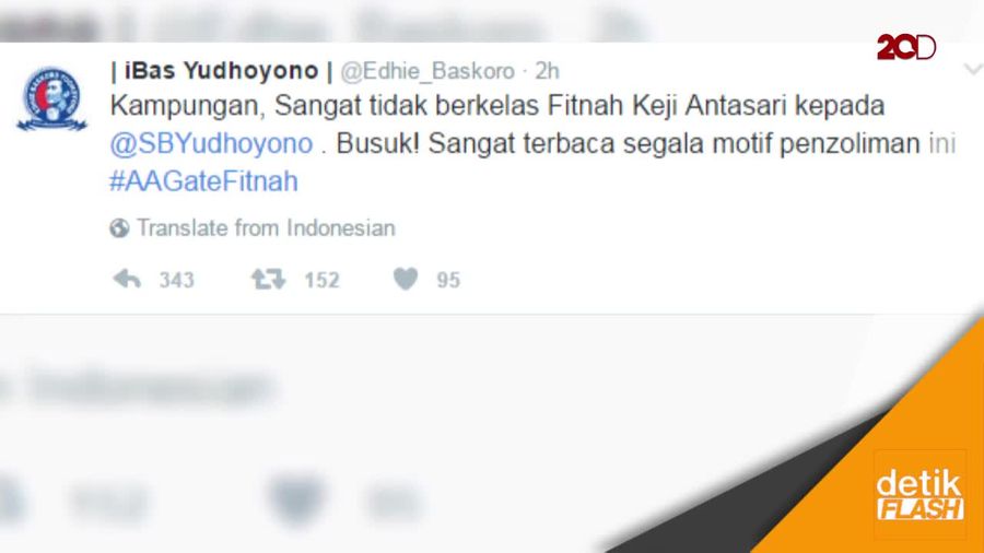 Ibas Juga Bela SBY atas Tudingan Antasari