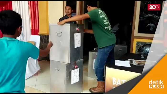Pengiriman Logistik Pilkada Kota Batu