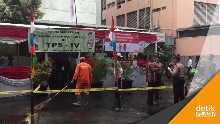 TPS Tempat Jokowi Nyoblos Dijaga TNI dan Paspampres