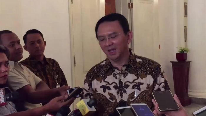 Kata Ahok Soal Vertical Drainage Anies