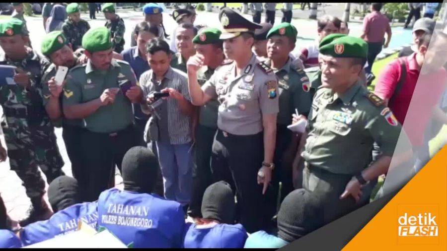 Polres Bojonegoro Ringkus Bandar dan Pengguna Sabu