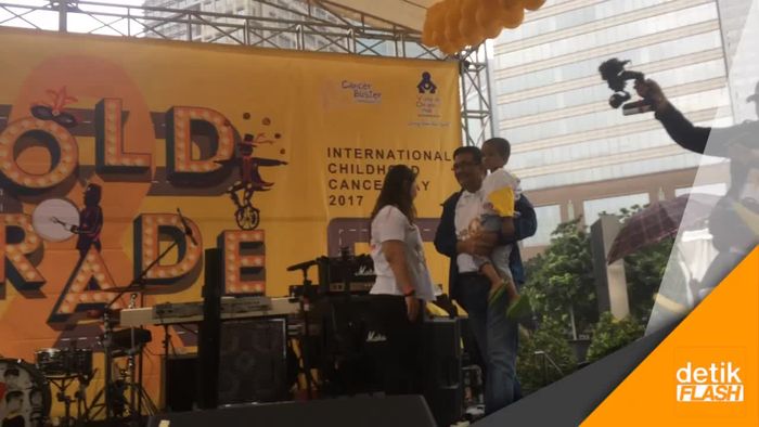 Djarot Hadiri Peringatan Hari Kanker Anak Internasional