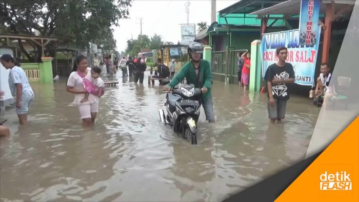 8 Kelurahan di Mojokerto Kebanjiran, 7 Sekolah Diliburkan