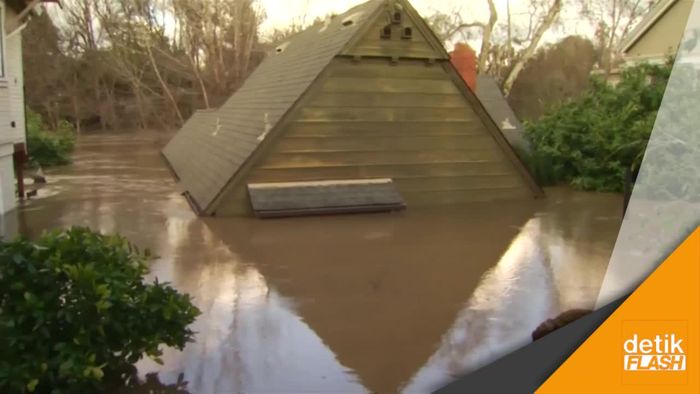 200 Orang Dievakuasi Akibat Banjir San Jose 